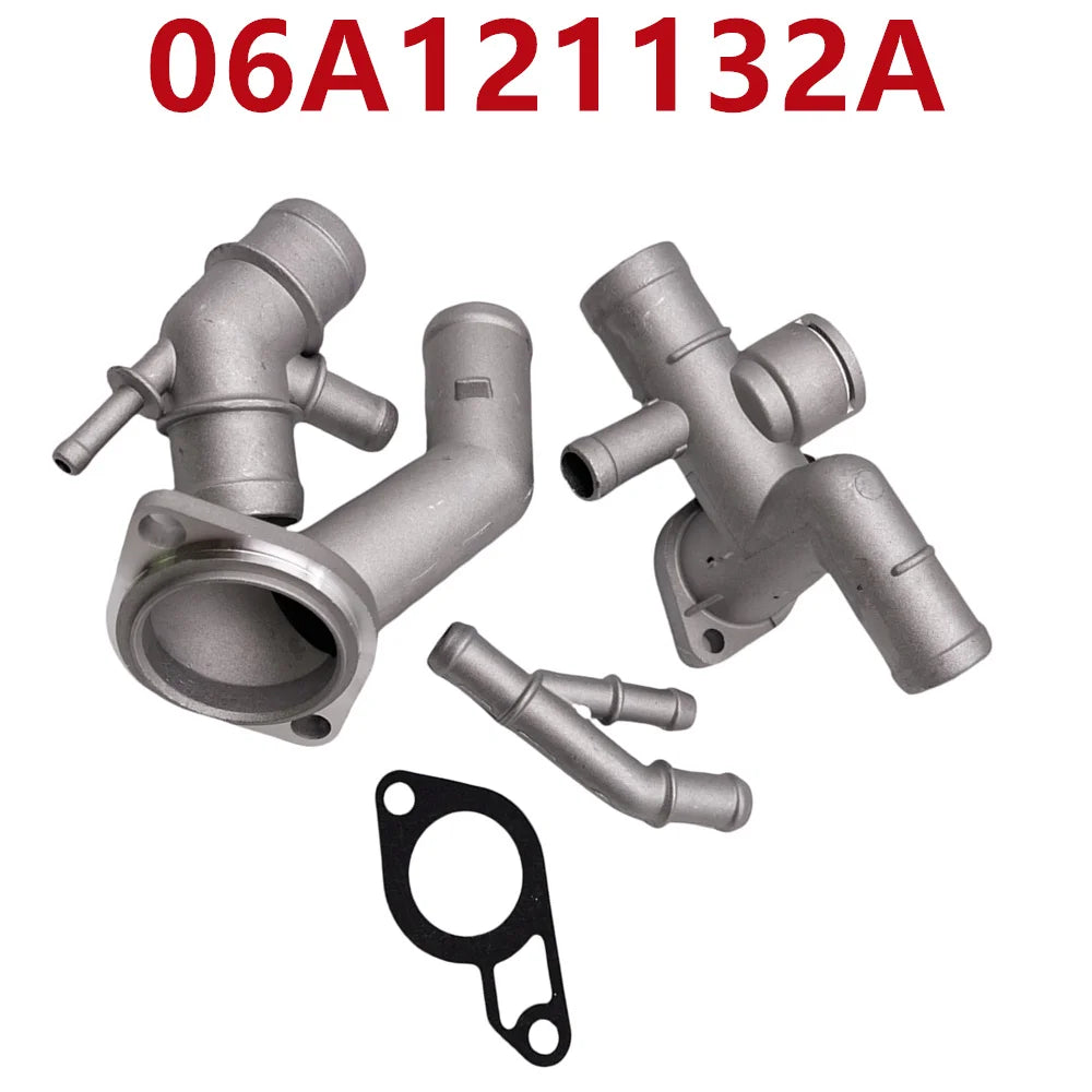 Aluminum Coolant Flange Kit – 1.8T (Golf MK4, Leon, A3, TT, Octavia)