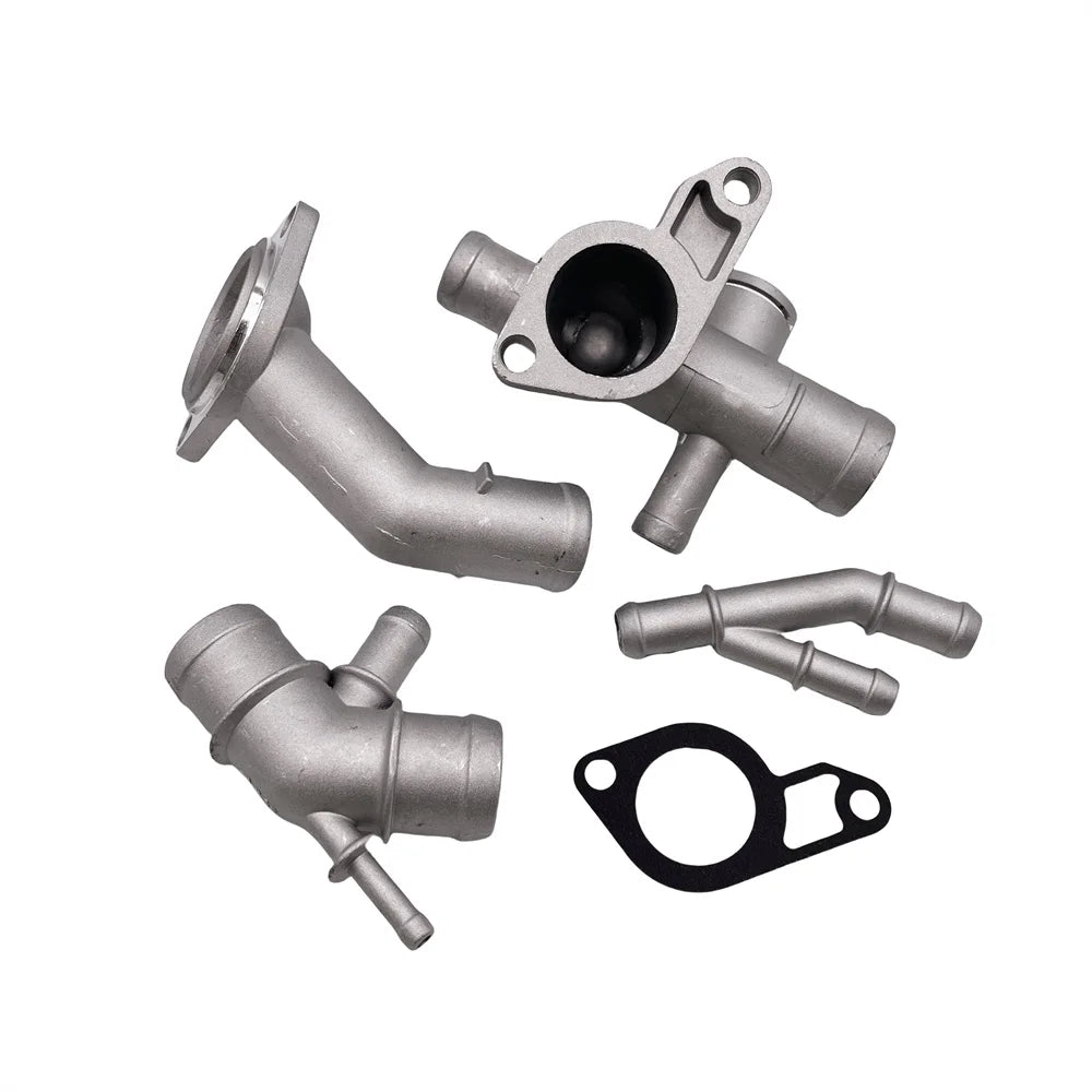 Aluminum Coolant Flange Kit – 1.8T (Golf MK4, Leon, A3, TT, Octavia)