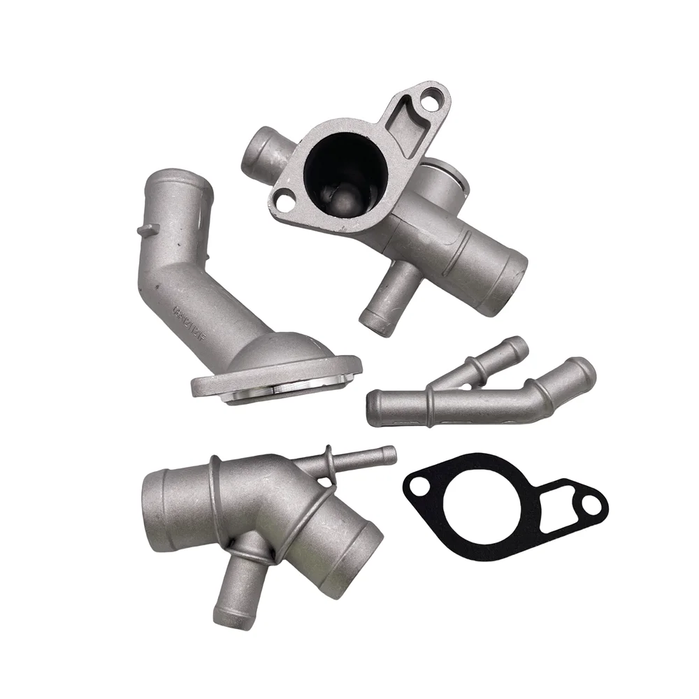 Aluminum Coolant Flange Kit – 1.8T (Golf MK4, Leon, A3, TT, Octavia)