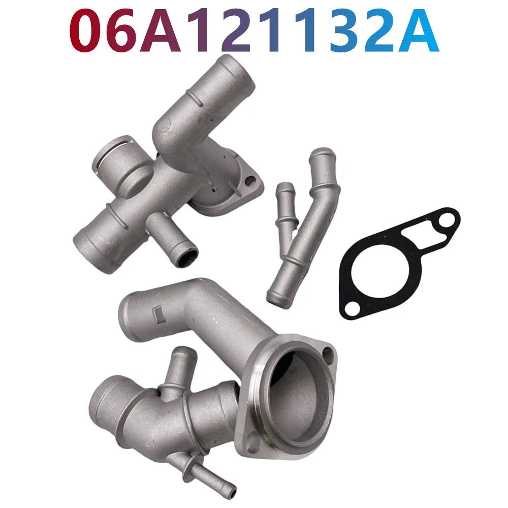 Aluminum Coolant Flange Kit – 1.8T (Golf MK4, Leon, A3, TT, Octavia)
