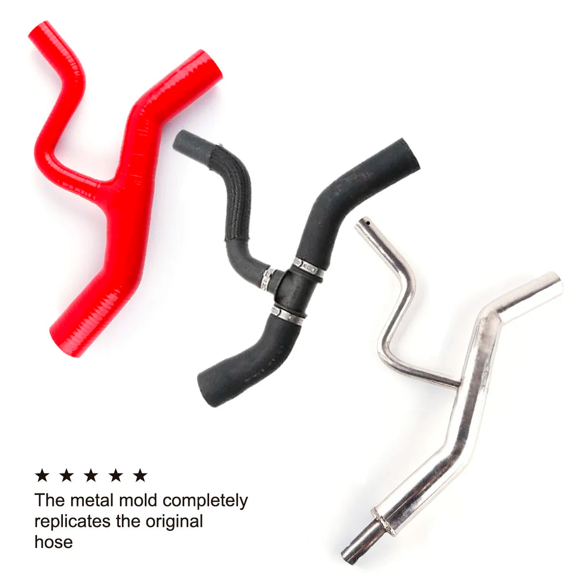 Silicone Radiator Hose Kit – 2.0TFSI (Golf MK5 GTI, PQ35, AXX/BWA Engines)