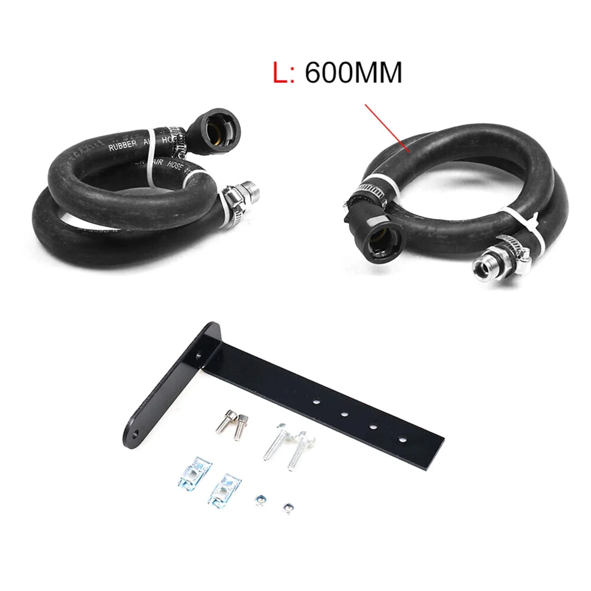 Universal Oil Catch Can Kit – 350ml (Fits 1.8T, 2.0T FSI, 3.5L, 5.0L & More)