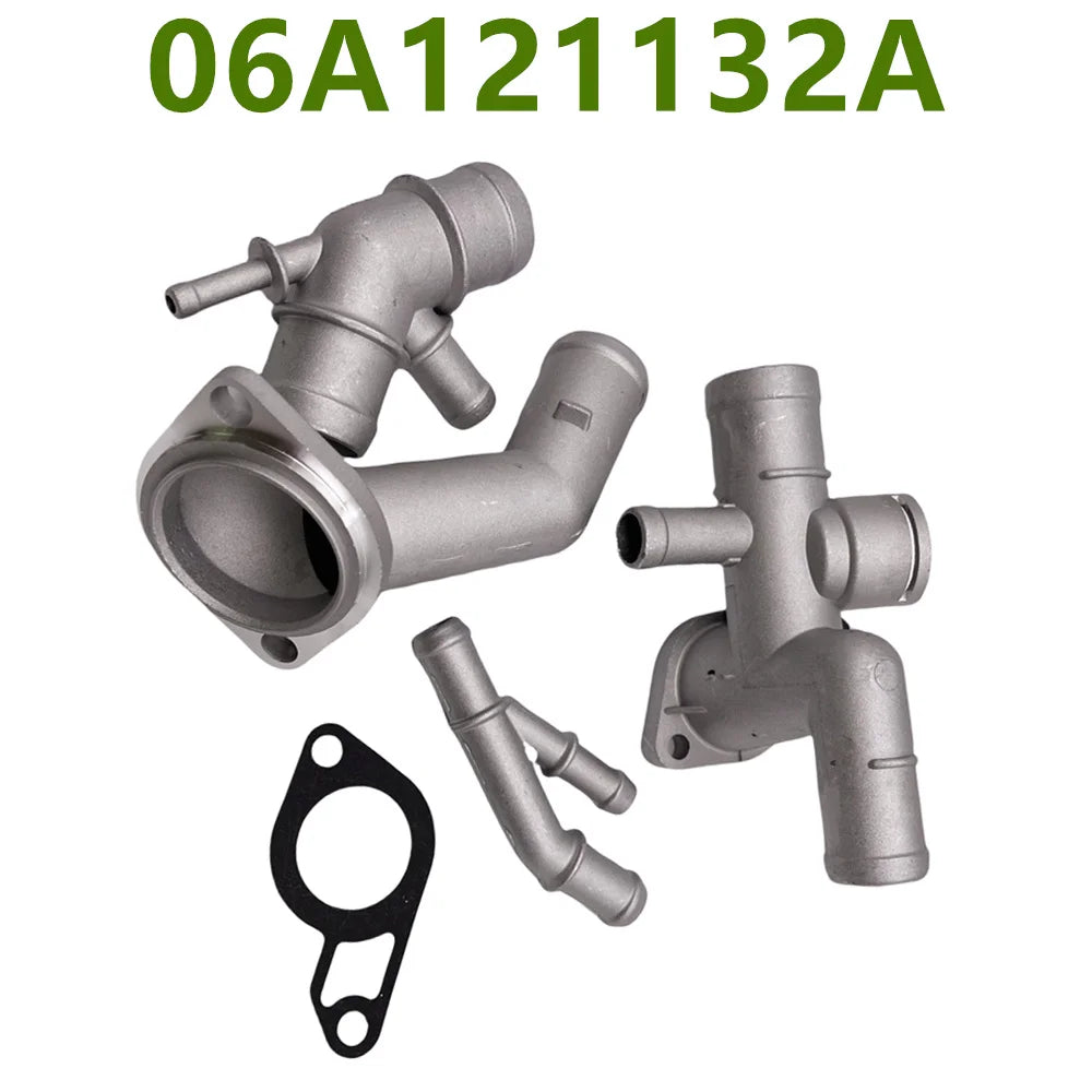 Aluminum Coolant Flange Kit – 1.8T (Golf MK4, Leon, A3, TT, Octavia)