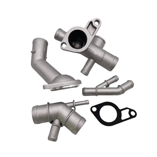 Aluminum Coolant Flange Kit – 1.8T (Golf MK4, Leon, A3, TT, Octavia)